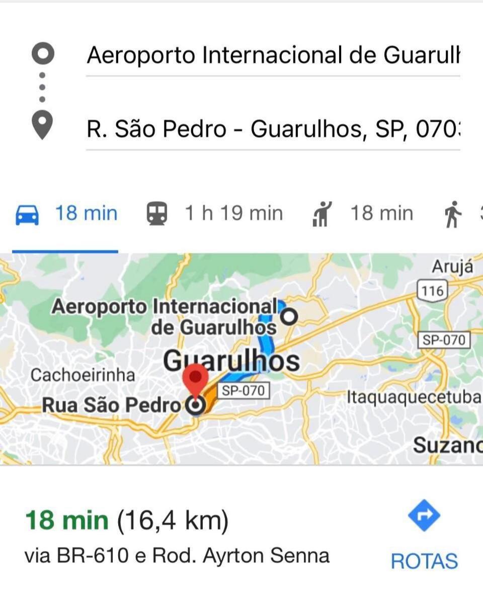 Quarto Proximo Aeroporto Guarulhos Hotel Luaran gambar